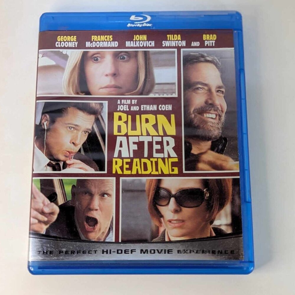 Burn After Reading *Blu-ray* 4 FOR $20